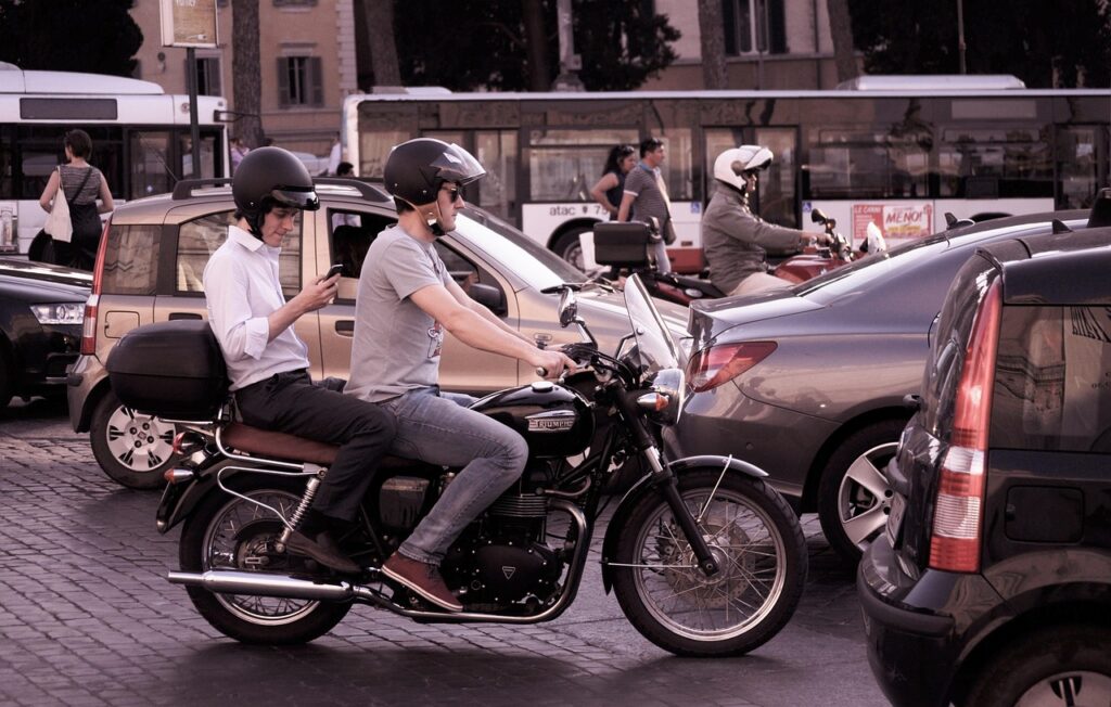 motorbike, motorcycle, cars, traffic, city, streets, roads, urban, helmets, motorbike, motorbike, motorbike, motorbike, motorbike, motorcycle, motorcycle