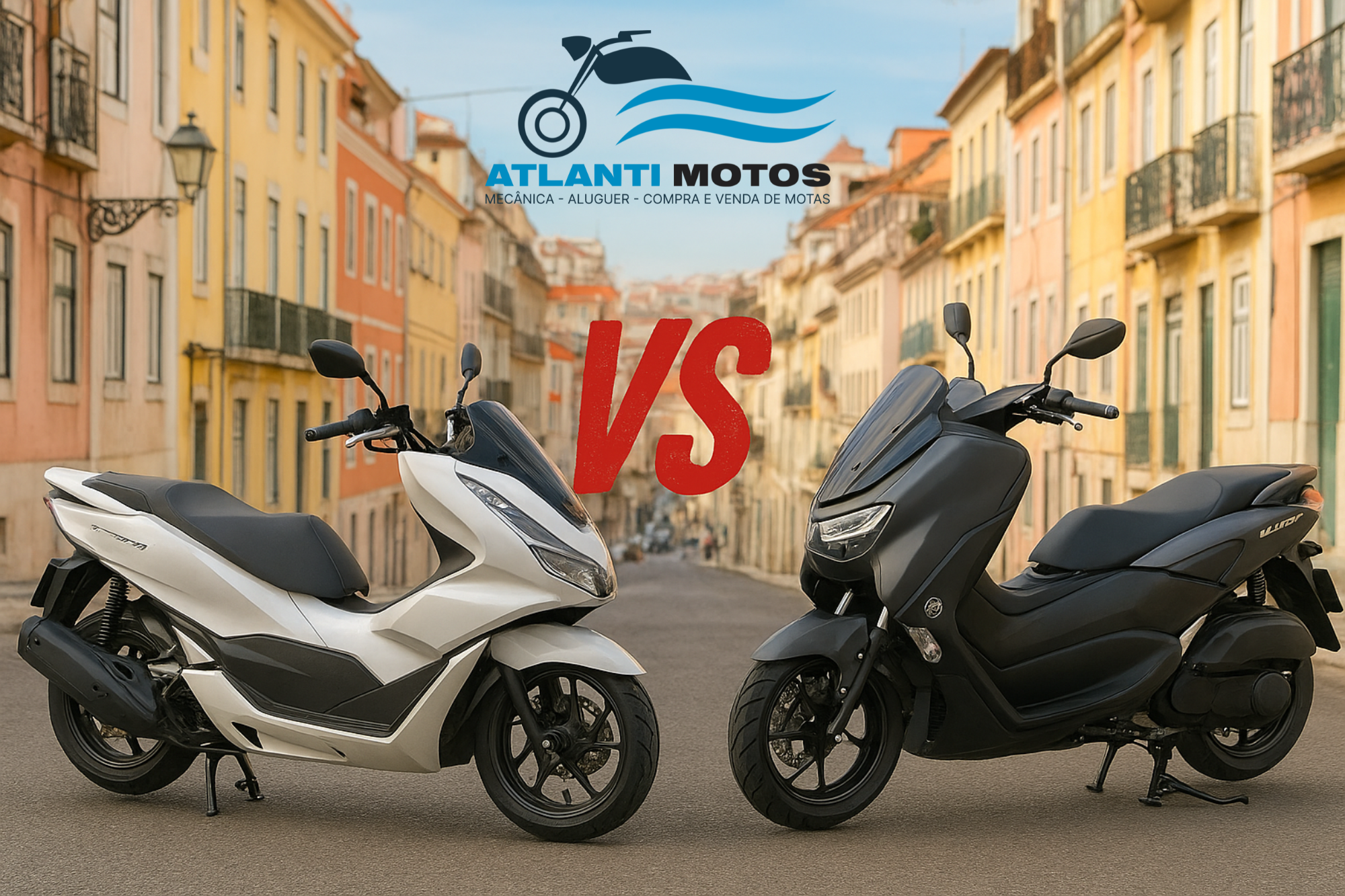 PCX 125 vs NMAX 125: qual é a melhor para entregas em Lisboa? [Comparativo completo]