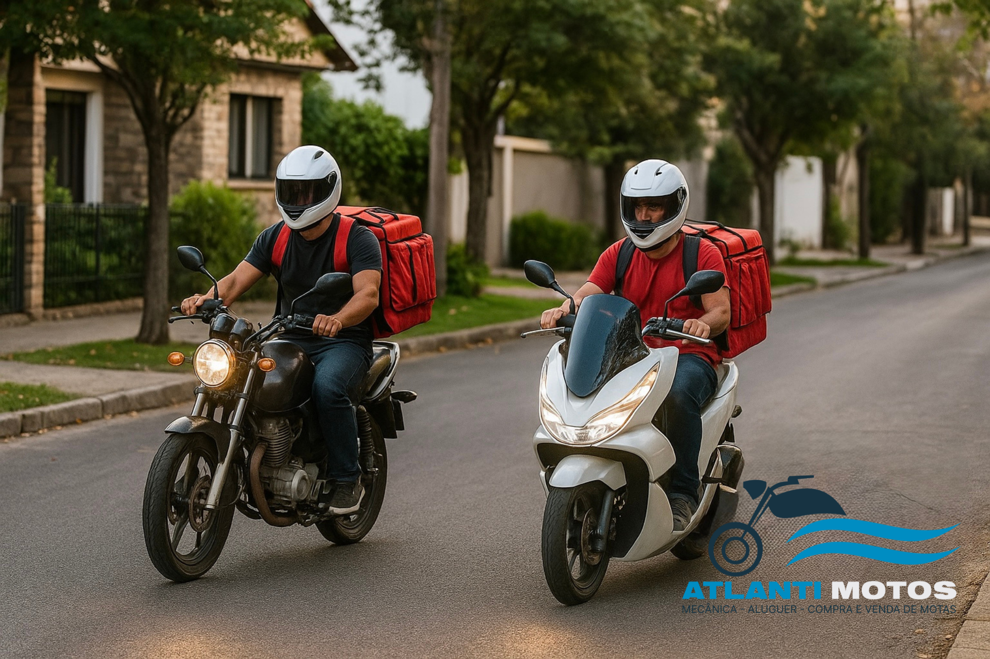 Scooter ou mota manual para trabalhar com Uber Eats/Glovo/Bolt Food? [Guia para iniciantes]